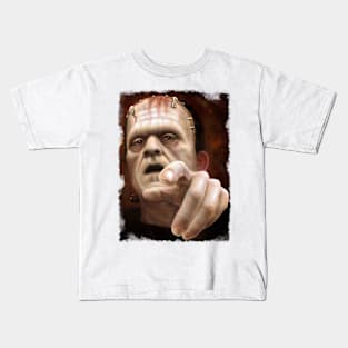 Frankenstein`s monster Kids T-Shirt